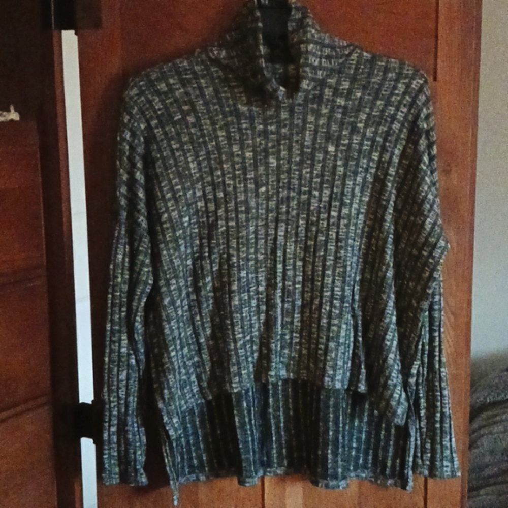 Grey Knit Top